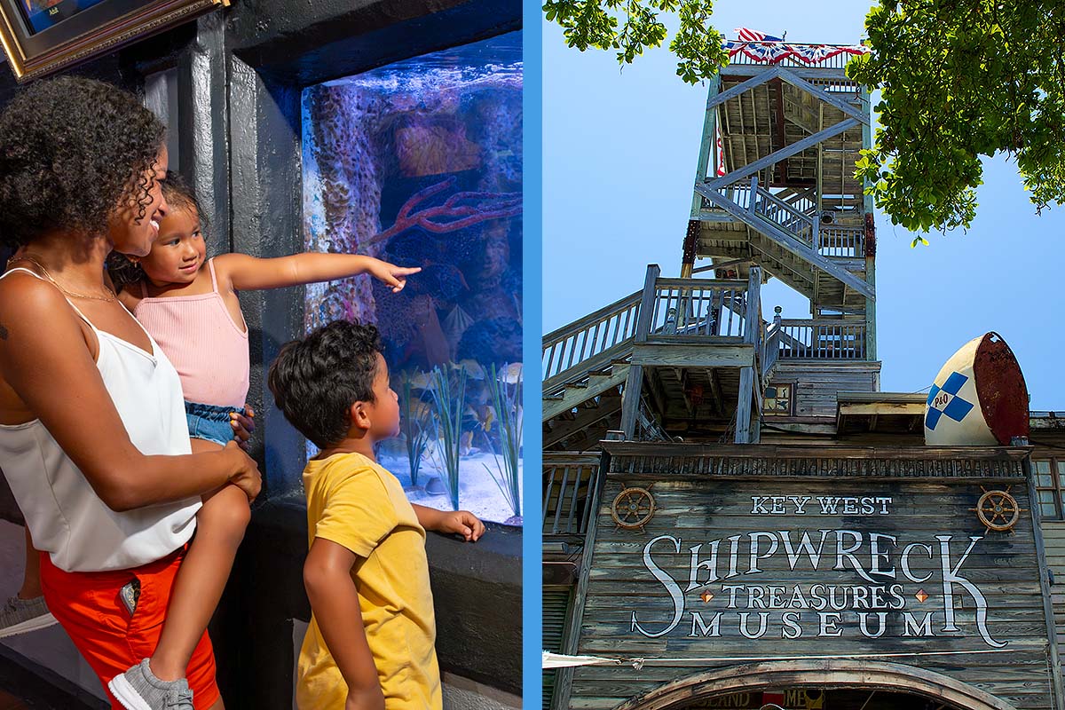 Key West Aquarium and Key West Shipwreck Treasure Museum