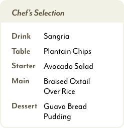 image card menu