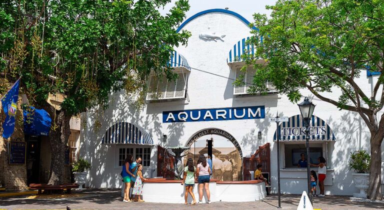 Key West Aquarium facade